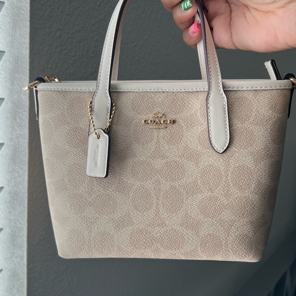 City Mini Tote Bag In Signature Canvas